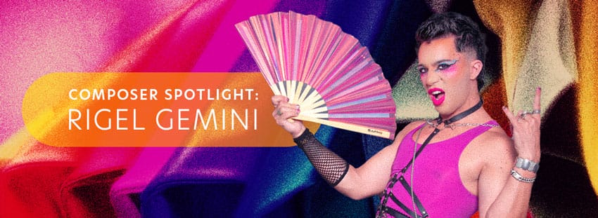 Pride Month Künstler Spotlight mit Rigel Gemini